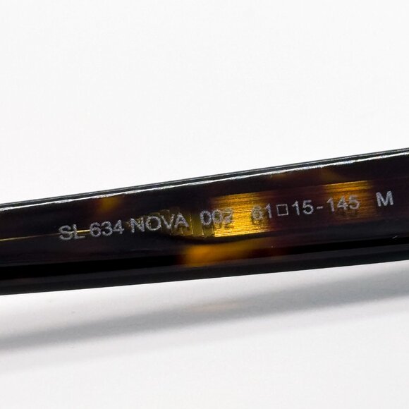 NEW SAINT LAURENT SL634 NOVA 002 WOMEN HAVANA SAINT LAURENT SL 634 002 - Picture 9 of 12